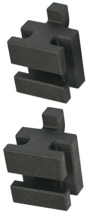 easyPART passend für BOSCH 00637444 Buchse SIEMENS Keramikhalter hinten für | Zubehörhaltegitter, Backofen mit Mikrowelle, 2Stk, Halterung Haltegitter, Backblech, Rost, Kompatibel mit Balay, Constructa
