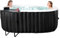 Obqer Hot Tub Aufblasbar für 2 Personen, 2400W In/Outdoor SPA Pool Winterfest Mit 100 LuftdüSen, Frostschutz, 660 Liter, Auslaufsichere, Energiesparend, Auto Aufblasen, Bubble Spa & Wellness Massage