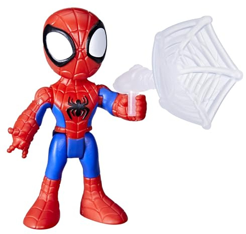 Marvel Spidey and his Amazing Friends Spidey Toy with Accessory, 7.6-cm (3 inch) Action Figures, Super Hero Toys for Children, Ages 3+