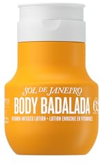 Sol de Janeiro Body Badalada Vanilla Lotion | Vitamin-Infused Body Lotion | Cheirosa 62 Fragrance | Travel Size | 100 ml