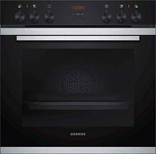 Siemens HE213ABR0 Backofen (Elektro/Einbau) / 59.4 cm/Kühlgebläse/Geringe Türtemperatur/Edelstahl