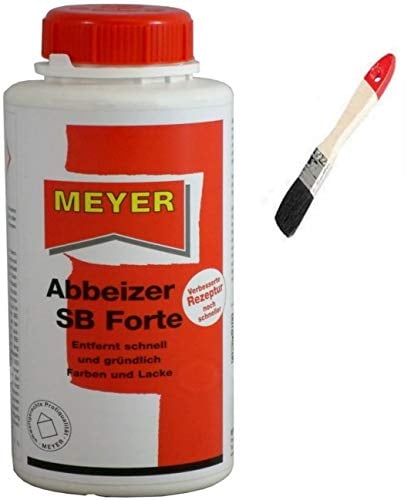 Abbeizer Lackentferner Entlacker Abbeizmittel GEL inkl. Pinsel von E-Com24 (Abbeizer 0,75 Liter)