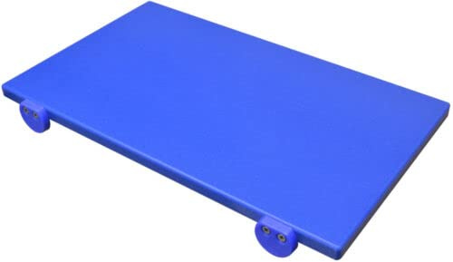 Tagliere in polietilene professionale blu 50x30x2 con fermi