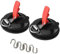NSTART Auto Car Suction Cups Anchor,Powerful Sucker Cup Heavy Duty with Securing S Hooks Tie Down Car Mount Luggage Tarps Tents,Multifunctional Car Tensioner for Camping Car Van Truck Boat