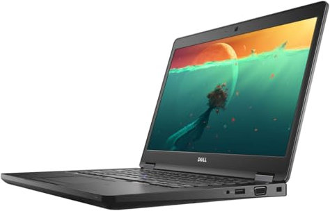 Dell Latitude 5480 14 FHD Business Laptop, Intel Core i5 6200U, 16GB DDR4 RAM, 256GB SSD, USB Type-C, HDMI, Webcam, Windows 10 Pro x64 (Renewed)