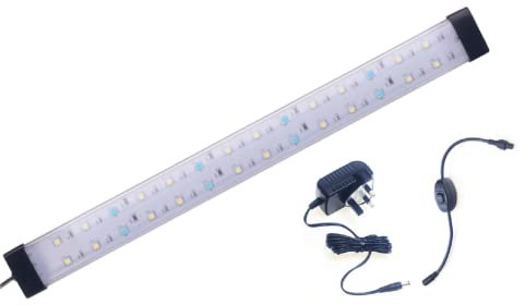 Interpet Eco-Max Led Bright Light, Plant Growth, Day & Night Mode, Blue & White LEDs, 45cm, for Aquariums up to 60Cm