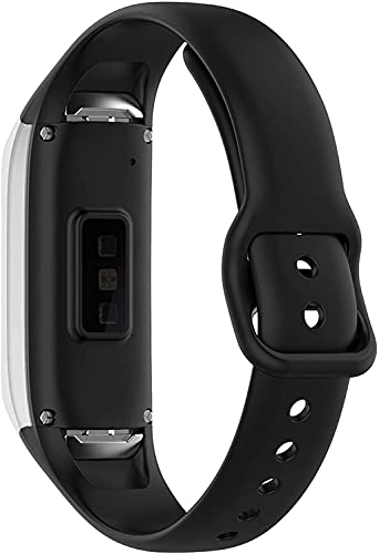 Tyogeephy Armband Kompatibel mit Samsung Galaxy Fit SM-R370, Weich Silikon Sport Fitness Strap für Galaxy Fit Smartwatch, Ersatz Armband Accessoires für Männer Frauen