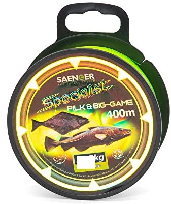 Specialist PILK & Big-Game 0,40mm / 400m monofile Angelschnur von Sänger