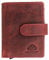 Greenburry Geldbörse Vintage original RFID card slider coin rusty red