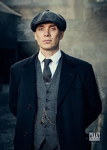 Displate Offiziell Peaky Blinders MetallPoster Magnetische Befestigung Inklusive Lizenziert Bilder Hochwertiges Poster Thomas Shelby Poster 45 cm x 32 cm