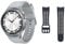 Samsung Galaxy Watch6 Classic Smart Watch, Fitness Tracker, LTE, 47mm, Silver with a Galaxy Official Extreme Sport Band (S/M), Graphite/Etoupe (UK Version)