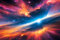 adrium Acryl-Bild 50 x 30 cm: Planeten und Galaxien, Science-Fiction-Hintergrund. Schönheit des Weltraums. Milliarden von Galaxien im Universum. Kosmischer (205286777)