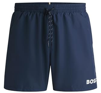 BOSS Hommes Starfish Short de Bain en Tissu à séchage Rapide avec détails Contrastants