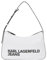 Karl Lagerfeld essential Logo Baguette, 109 - Weiß, Einheitsgröße