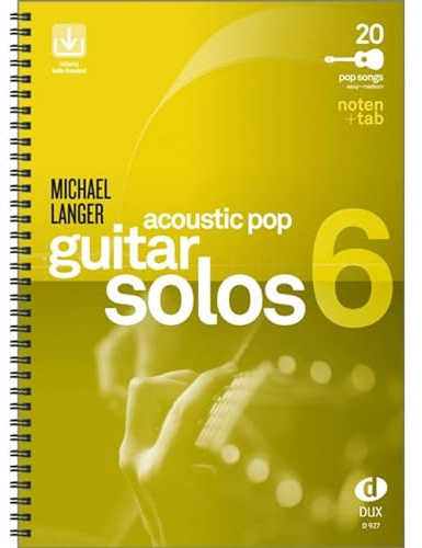 Edition Dux Acoustic Pop Guitar Solos 6 - Songbook