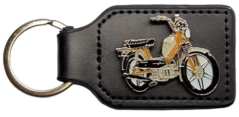 Lenimia MOTORRAD-SCHLÜSSELANHÄNGER für Kreidle Flory MF-23, Flory-MF, Flory-23, Mofa, keychain keyring Ersatzschlüssel Motorrad-Schlüssel Biker-Schlüsselanhänger