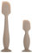 ROXANEPIG 2 Pack Baby Diaper Cream Spatula - Diaper Rash Cream Applicator for Butt Paste - Diaper Cream Brush for Newborns (Brown)