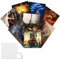 GTOTd Elden Game Poster 8 Stück 42 x 29cm (16.5 x 11.4) Spiel Merch Party Ungerahmte Version HD Leinwanddruck Poster für Wohnzimmer Schlafzimmer Club Wand Kunst Dekor