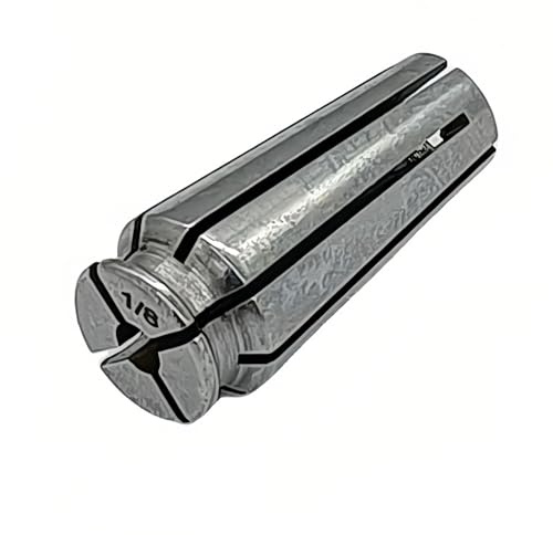 48-66-1015 48-66-2486 Ersatzteile der selbstspannenden Spannzange für Milwaukee Spannzangenmutter 2485-20 2486-20 44-40-0095 1/8 Zoll (3,175 mm) Spannzange 48-66-0985 48-66-09 65 Oberfräsen