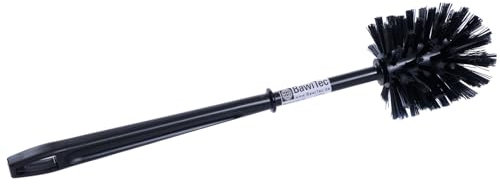 WC-Büsten Kunststoff Toilettenbürste Ersatz WC-Bürste Rundkopf 80mm Ersatzbürsten Toilette Bad Badezimmer Klobürsten BawiTec für Haushalt,Gewerbe und Industrie (5X Schwarz)