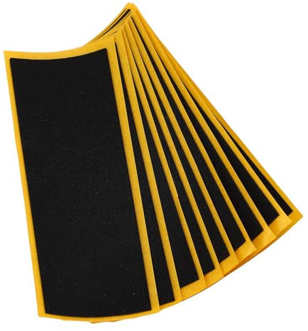Schwarzes Fingerboard Grip Tape, Non Slip Foam Griptape mit Dickem Griff Zum Anpassen Ihres Fingerboards
