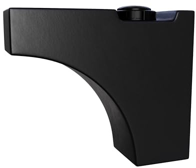 Varile 55 Liter Radkastentank Universal schmal, mit 1/2 Anschlüssen (Schwarz)