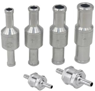Clapet anti-retour en alliage d'aluminium, essence haute température (6 mm)