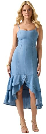 Guess Damen Eco Sleeveless Marina Kleid