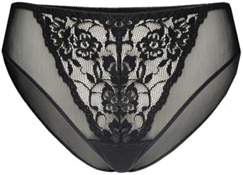 Teyli Slips Damen mit Spitzenbesatz – Damen Unterwäsche – Klassische Slip Frauen Mesh – Unterhosen mit Spitze – Bequem für den Täglichen Gebrauch zu Tragen