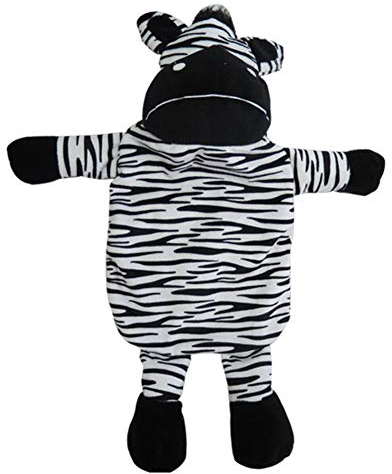 Fancy Pumpkin 1L Wärmflasche mit Deckel Hot & Cold Relief-Zebra