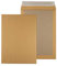 MASHPAPER Hochwertige Papprückwandtaschen Versandtaschen B4 250x353mm ohne Fenster braun mit Haftstreifen verstärkt mit Graupappe, 125 Stück