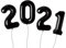 Trendario Silvester Deko 2022 Girlande - Happy New Year Deko 2022 XXL 86cm Luftballon Girlande für Silvester Party Deko Wohnung (Schwarz)