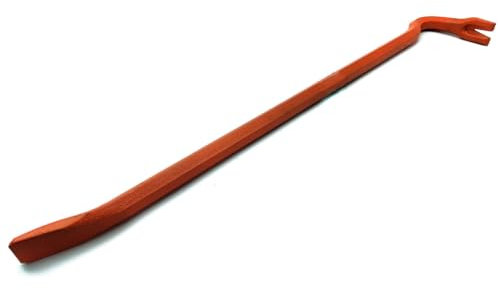 Tradineur - Pata de cabra de 60 cm de longitud, palanca de metal, desencofrador, quitaclavos, color aleatorio