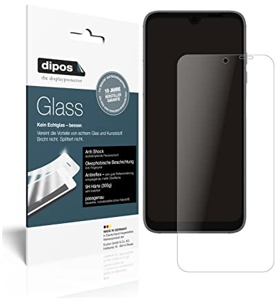 dipos I 2X Displayschutz matt kompatibel mit Fairphone 4 Schutzfolie 9H Anti-Shock