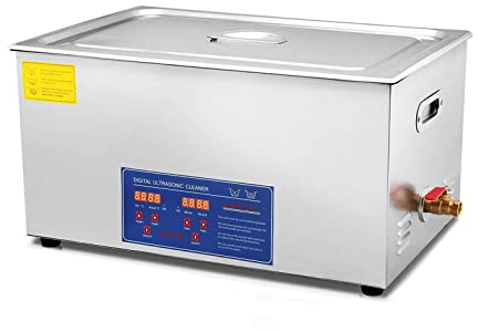 YXZCY Stainless Steel Digital Ultrasonic Cleaner Ultra Sonic Bath Heater Timer with Timer and Heater for Silver, Eyeglass, Watches, Coins, Industrial Accessory, Circuit Board Etc