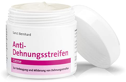 Sanct Bernhard Anti-Dehnungsstreifen-Creme | Zur Vorbeugung & Milderung von Dehnungsstreifen | 100ml