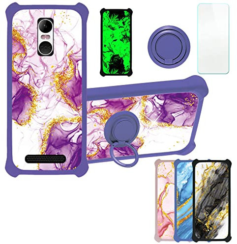 Aroepurt Cover per brondi Amico Smartphone S Nero Custodia Comaptibile con brondi Amico Smartphone S Nero Case Custodia Cover Supporto Premium in PU CPT12