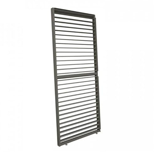 Grindi - Lamellenwandpaneel für Pergola Kea - Grau - 123cm