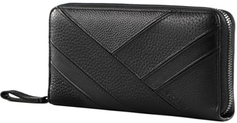 Picard Geldbörse Verniss 1 Zip Around Wallet Black schwarz