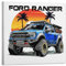 LADV Vintage Hardcore Offroad SUV Poster für Ford Ranger, dekoratives Gemälde, Leinwand, Wandkunst, Bild, 70 x 70 cm