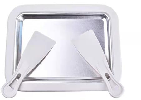 SUJOSAJU Instant Ice Cream Maker, Rolled Ice Cream Maker with 2 Spatulas, DIY Ice Cream Kit Rolled Ice Cream Machine for Making Frozen Yogurt Slushies