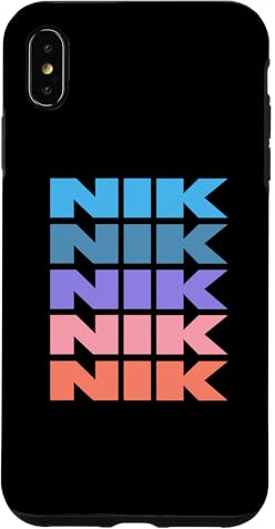 Hülle für iPhone XS Max Nik