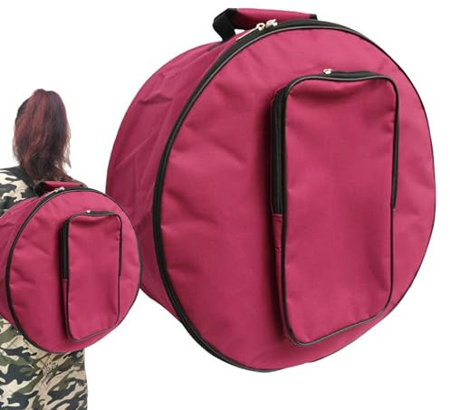 Bolsa para batería con correa, Bolsa para caja - Bolsa protectora para caja con cremallera | Estuches de almacenamiento portátiles con bolsillo lateral para baquetas, libros de música y accesorios par