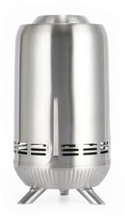 KingCamp Rauchfreie Feuerstelle, ultraleichte Edelstahl-Feuerstellen, tragbarer Campingkocher mit Ständer, abnehmbarer Aschekanne & Tragetasche für Camping, Outdoor, Lagerfeuer, Terrasse, Hinterhof