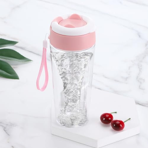 Portable Electric Protein Shaker Bottle, Battery Rechargeable Blender Bottles, Automatic Coffee Stirring Mug Cup, Shaker Bottles for Protein Mixes with BPA Free, Made with Tritan 21oz
