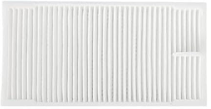 18 Piezas Accesorios de Repuesto para Eureka J12 Ultra Robot Aspirador y Fregona, Compatible con Midea V12, Cepillo Principal, 4 Cepillos Laterales, 4 Paños de Limpieza, 4 Bolsas de Polvo, 4 Filtros