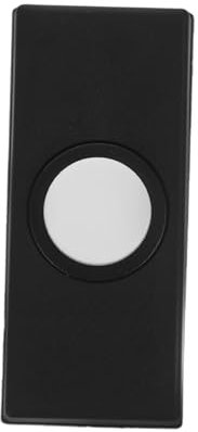 Holibanna Vintage Door Bell Button for Knob Traditional Push Button Chime for Door Easy Install