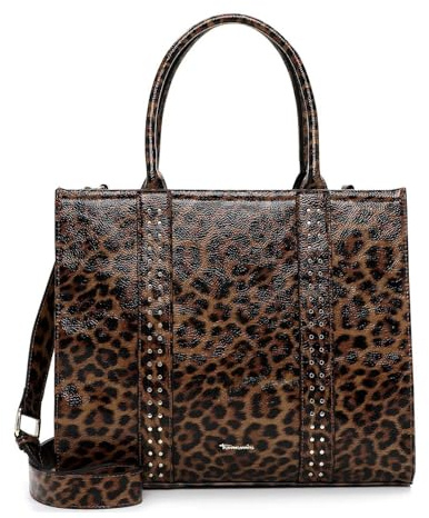 Tamaris Schultertasche Handtasche TAS Georgiana Shoulderbag Brown/Beige hellbraun