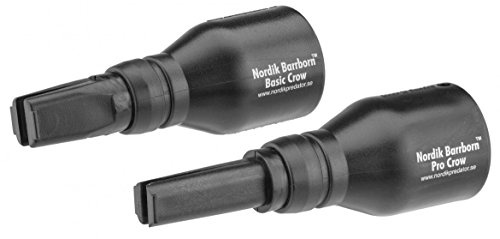 Nordik Predator Anrufe 2 Pack barrborn Crow Basic + Pro + Halsband, Jagd NP305