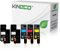 Kineco 5-Pack Toner kompatibel mit Dell E525w Multifunktionsdrucker - Schwarz je 2.000 Seiten, Color je 1.400 Seiten